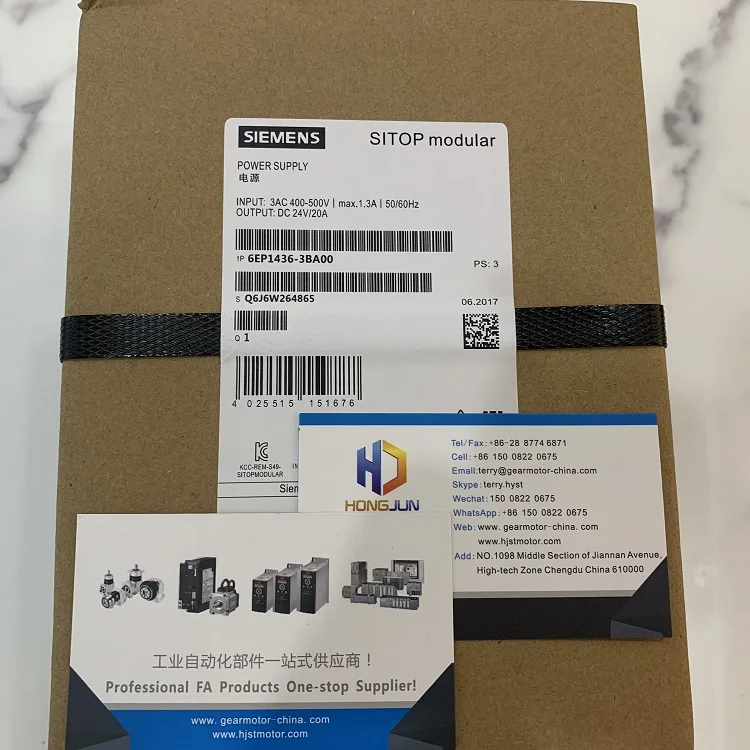 

good price new and genuine siemens power supply 6EP1436-3BA00