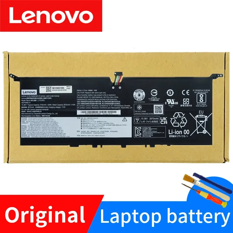 

NEW Original Lenovo YOGA S730-13 S730-13IWL IdeaPad 730S 13 730S-13IWL Laptop Battery L17C4PE1 L17M4PE1 L17S4PE1