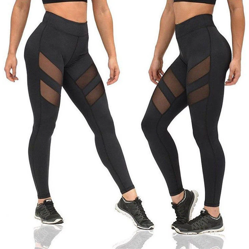 

Sexy Leggings Women Black Leggings Sexy Mesh Leggins Summer Mesh Patchwork Pants Female Lady Leggings Ankle Length Trouser