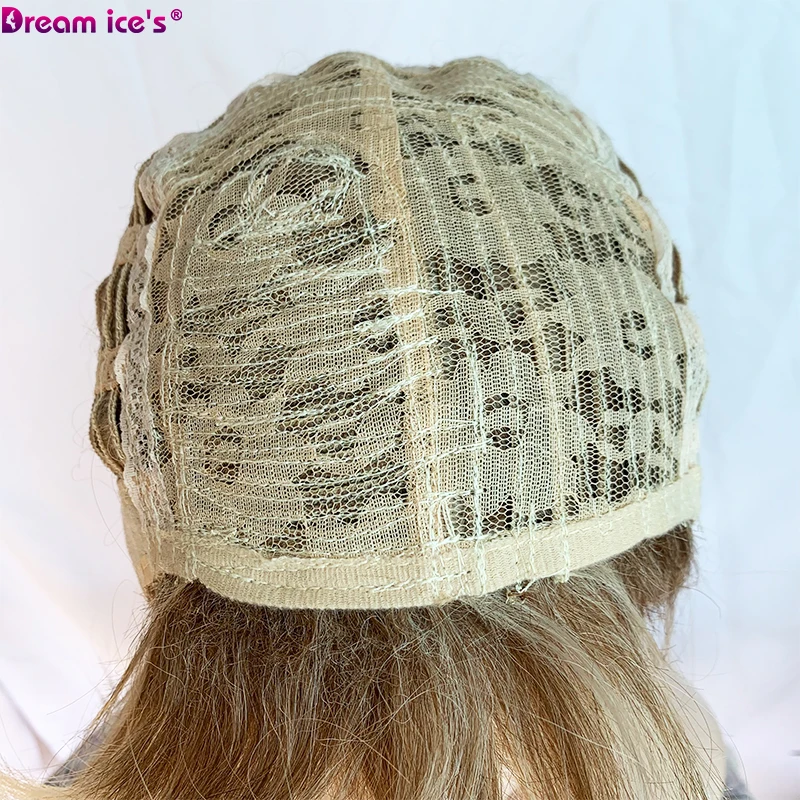 Короткий прямой синтетический парик с челкой эффектом омбре светильник лые