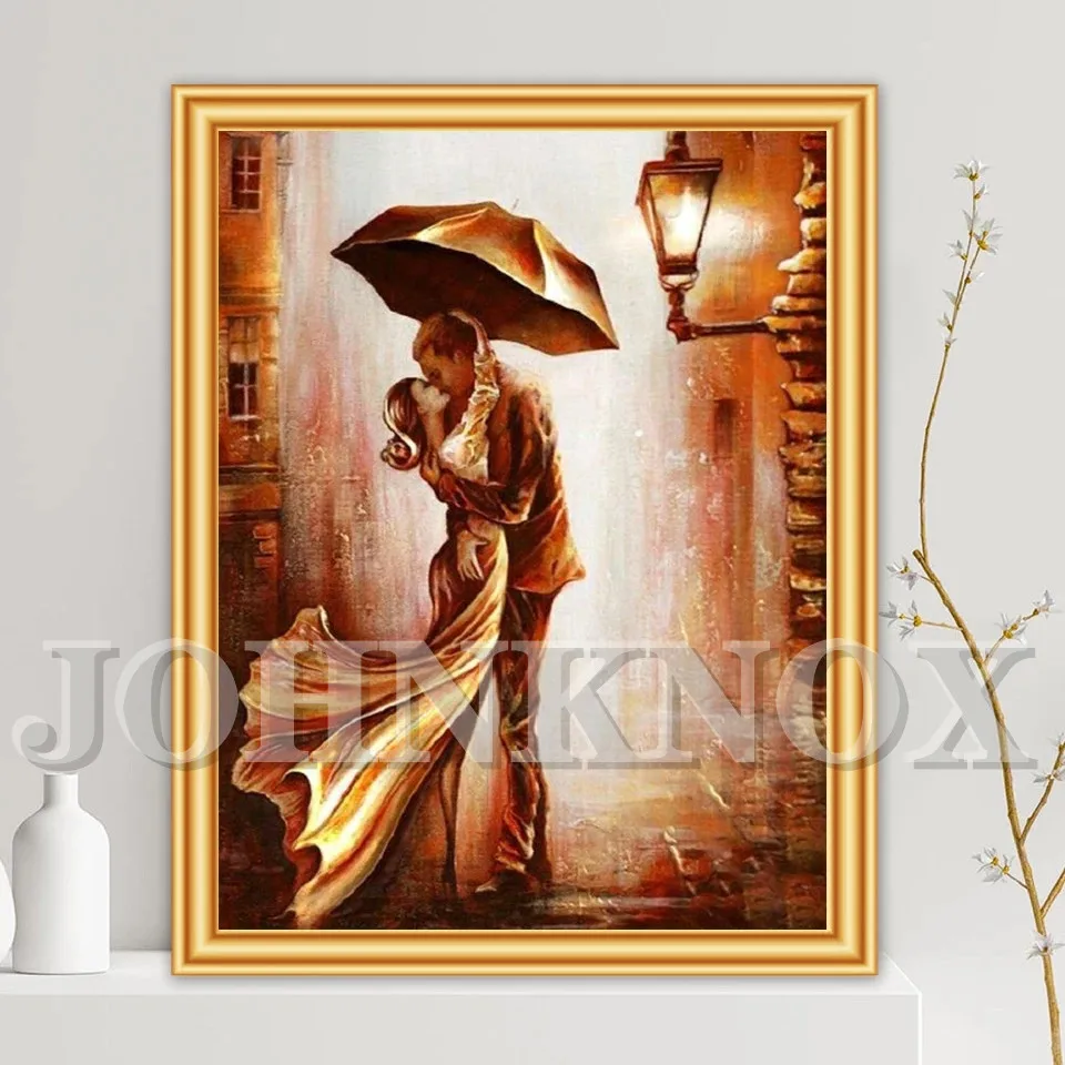 Даймонд пэинтинг "Шикaрная пара девушек" комплект для вышивания крестиком с полной закрепкой стразами и мозаикой в домашнем декоре.