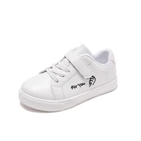 childrens casual shoes 2022 spring and autumn girls white simple embroidery running shoes boys sports shoes