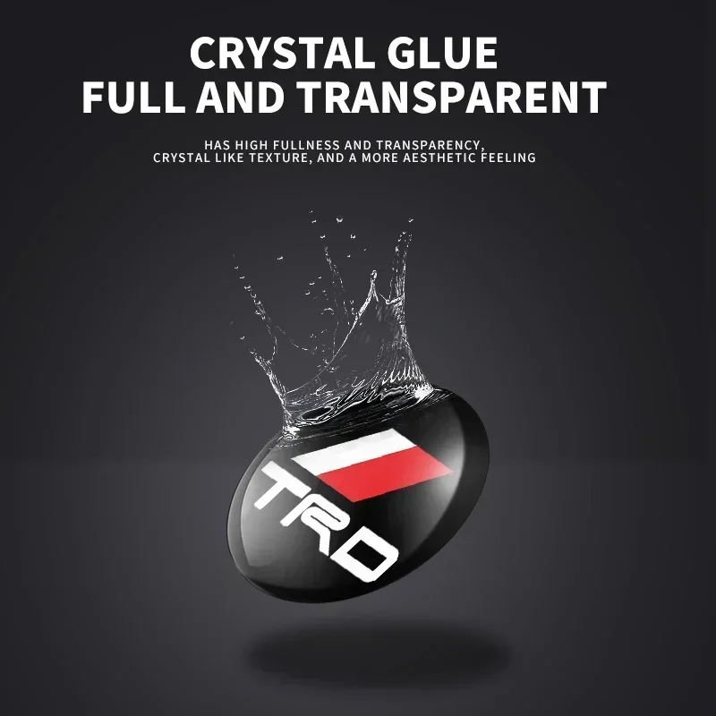 10 шт. наклейки на замочную скважину дверной замок защитные для автомобиля Toyota TRD