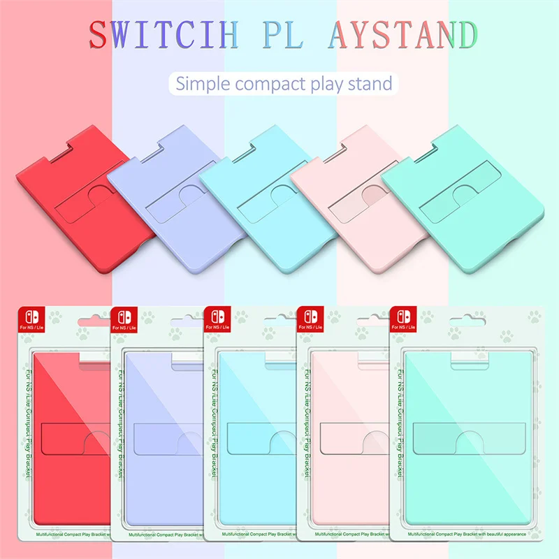 Bracket For Nintendo Switch Lite OLED Host Stand Adjustable Mobile Phone Desktop Holder Foldable Playstand Base Game Accessories images - 6