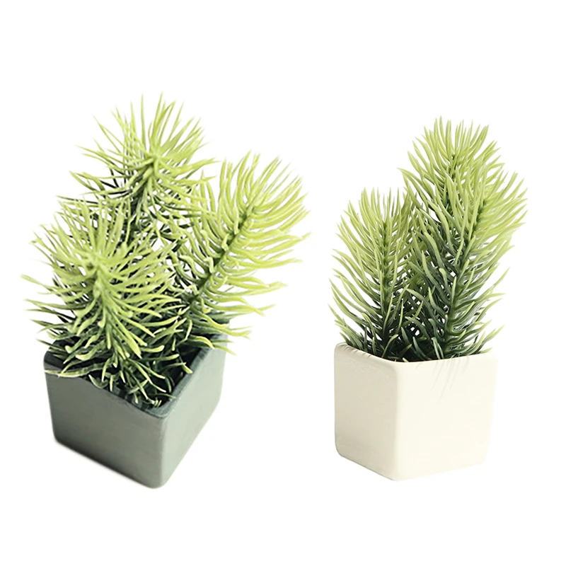

Dollhouse Mini Plant Miniature Potted Plants Bonsai Decoration Suitable For 1:6 1:8 1:12 Dollhouse Accessories