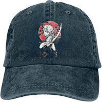 the seven deadly sins unisex baseball cap washed vintage denim cotton adjustable polo style low profile dad hat