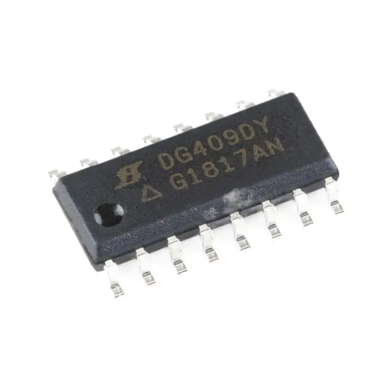 

Home furnishings DG409DY - T1 - E3 SOIC - 16 dual 4 channel CMOS analog multiplexer