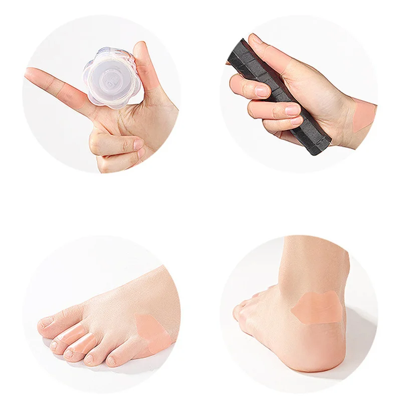 30 Шт. Гелевые Защитные Пластыри Для Пятки Липкие Блистерные Подушечки Стелька