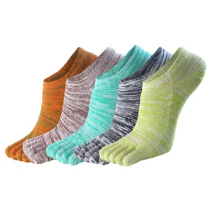 Imported New Mans Socks With Toes Cotton Summer Colorful Non-Slip Breathable,Deodorant,Invisible Harajuku Fiv