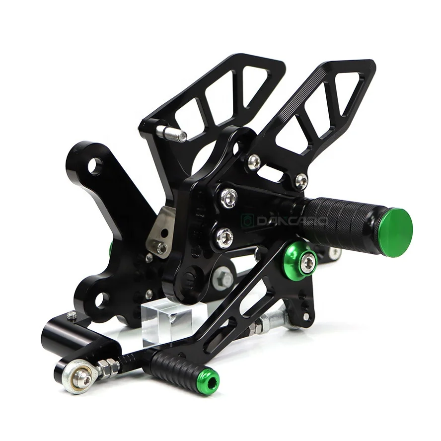 

Задняя ножная педаль для мотоцикла с ЧПУ из алюминиевого сплава подножка задняя подставка для ног для Ninja 400