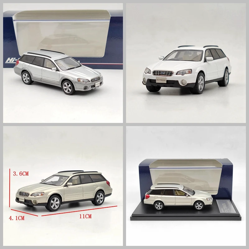 

Hi Story 1:43 Subaru Outback 3.0R 2004 Station Wagon Limited Edition Resin Metal Static Car Model Toy Gift