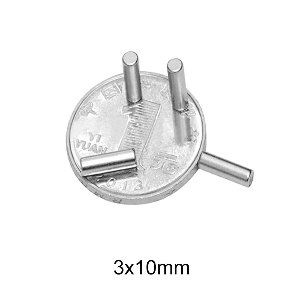 

Сильный цилиндрический магнит 3x10 мм