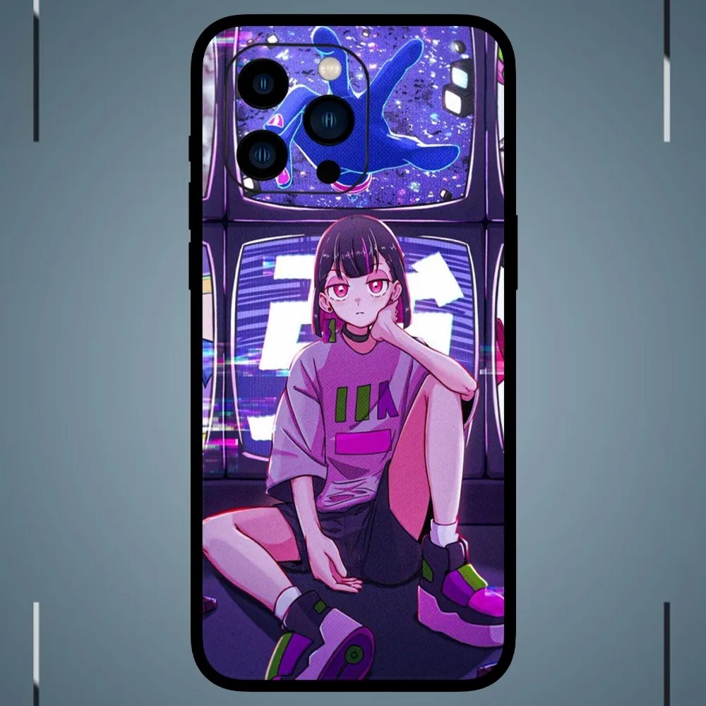 Мультяшный чехол Z-Zutomayo для телефона iPhone 15 14 13 12 11 Pro Max mini XS XR X 8 Plus SE