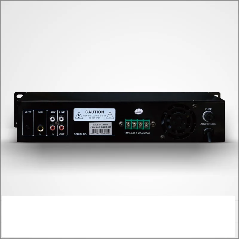 Звуковой усилитель с защитой от короткого замыкания сигналом тревоги перегревом