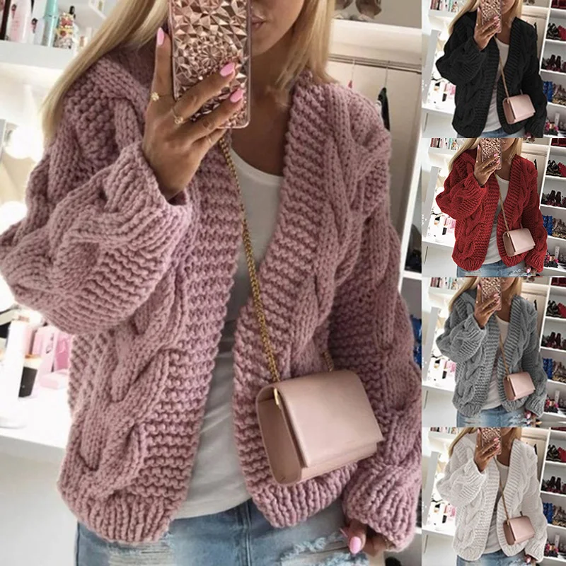 

Women Sweater Knitwear 2023 Autumn Winter Open Stitch Top Solid