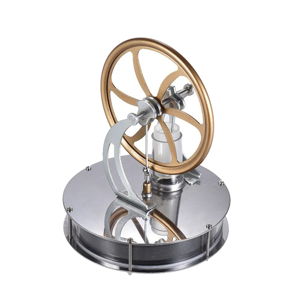 

Temperature Stirling Engine Motor Model Heat Learning Education Tool to Understand the Working Principle