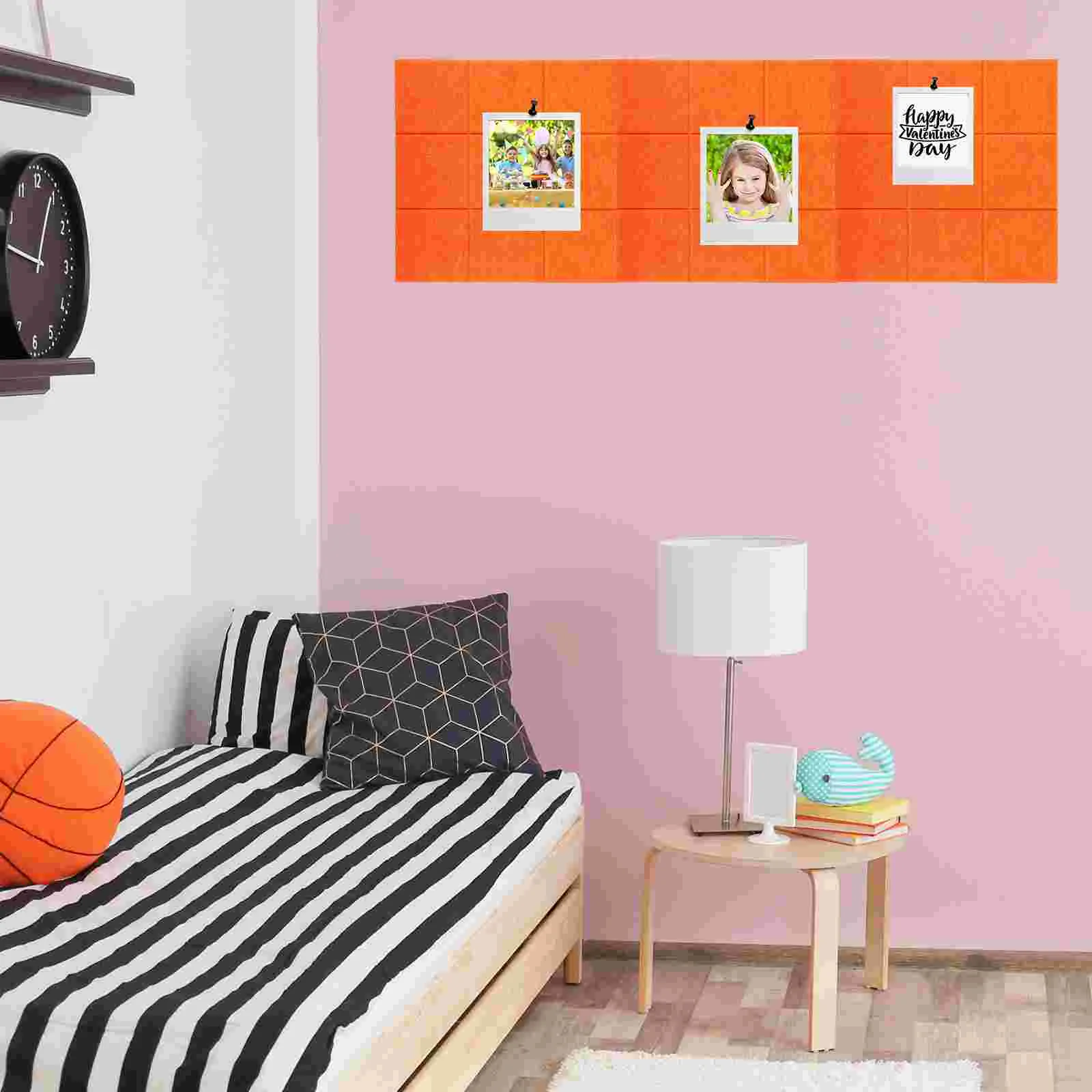 Самоклеящаяся фетровая наклейка на стену доска объявлений для фотографий