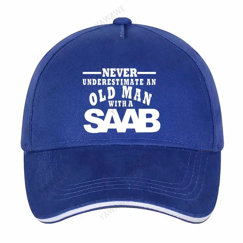 

Бейсболка, кепка, спортивная Кепка, Снэпбэк Кепка в стиле хип-хоп SAAB Never Underestimate an Old Man, Кепка для отца, летняя бейсболка для улицы