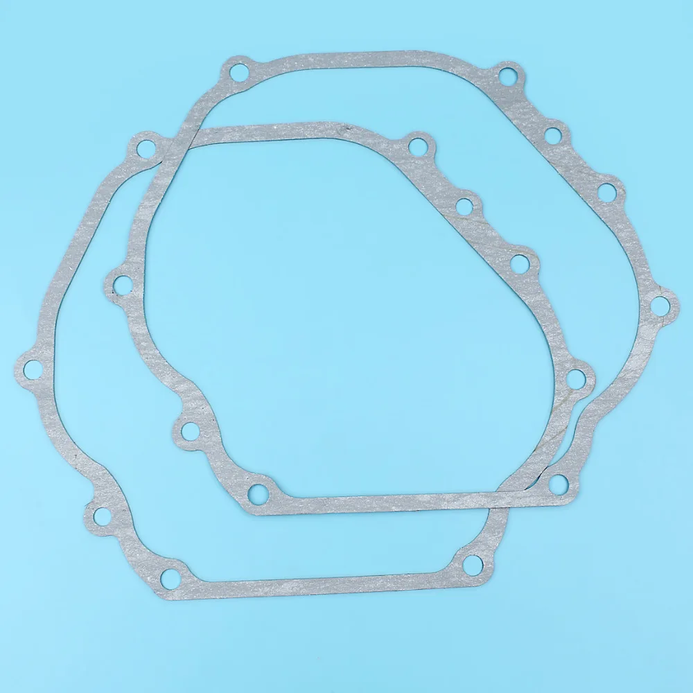 

2pcs/lot Crankcase Side Cover Gasket For Honda GX390 13HP GX340 11HP GX 340 390 Clone 188F 190F Gasoline Engine 11381-ZE3-801