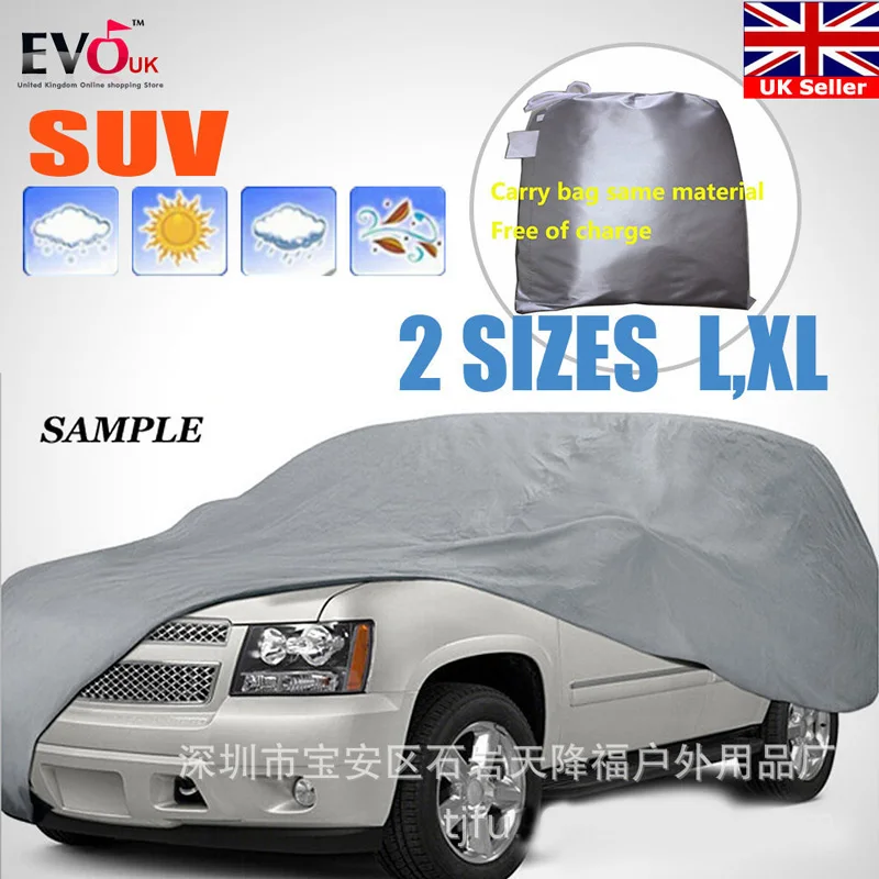 

Exterior Car Cover Outdoor Protection Full Car Covers Snow Cover Sunshade Waterproof Dustproof Universal for Hatchback Sedan SUV