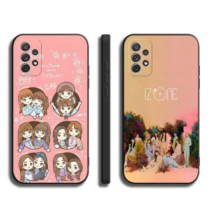 

IZ Girl Group ONE Phone Case For Samsung A32 A21 A22 A30 31 A40 A42 51 A50 72 A52 53 A70 A71 A73 A80 A20 S10 Soft Cover