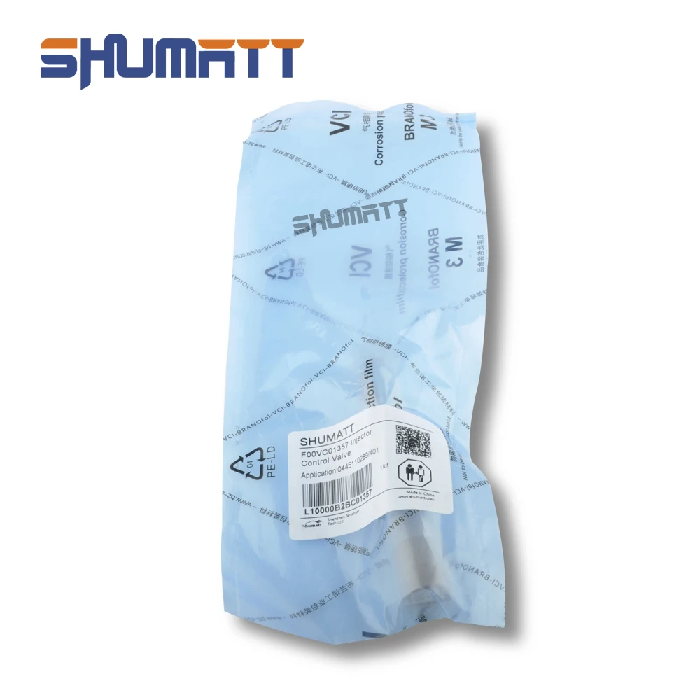 Контрольный клапан форсунки общей топливной системы Shumatt F00VC01357 для 0445110289 0445110401 4