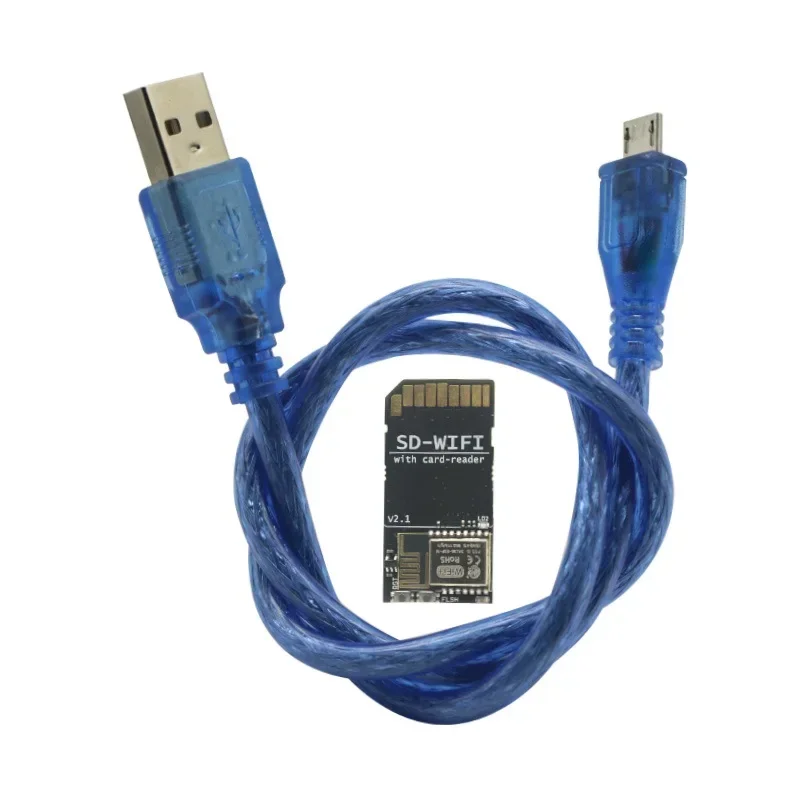 Фото SD-WIFI Pro с модулем считывания карт, работающий ESP WebDev, встроенный USB-последовательный чип, беспроводная передача для S6 F6 Turbo, новинка №4