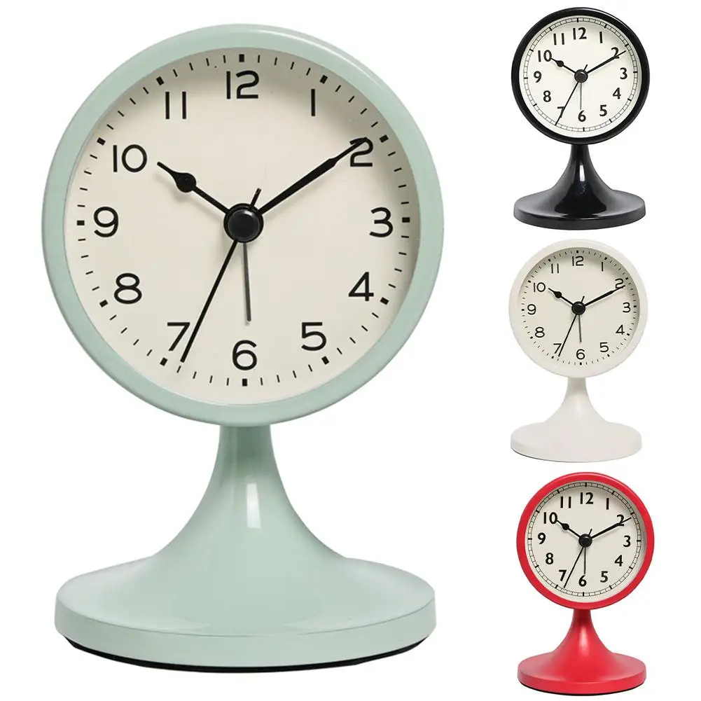 

Vintage Alarm Clock High Precision Silent Bedside Night Light Loud Alarm Clock For Bedroom Home Office Decor 12.6 X 8 X 8cm