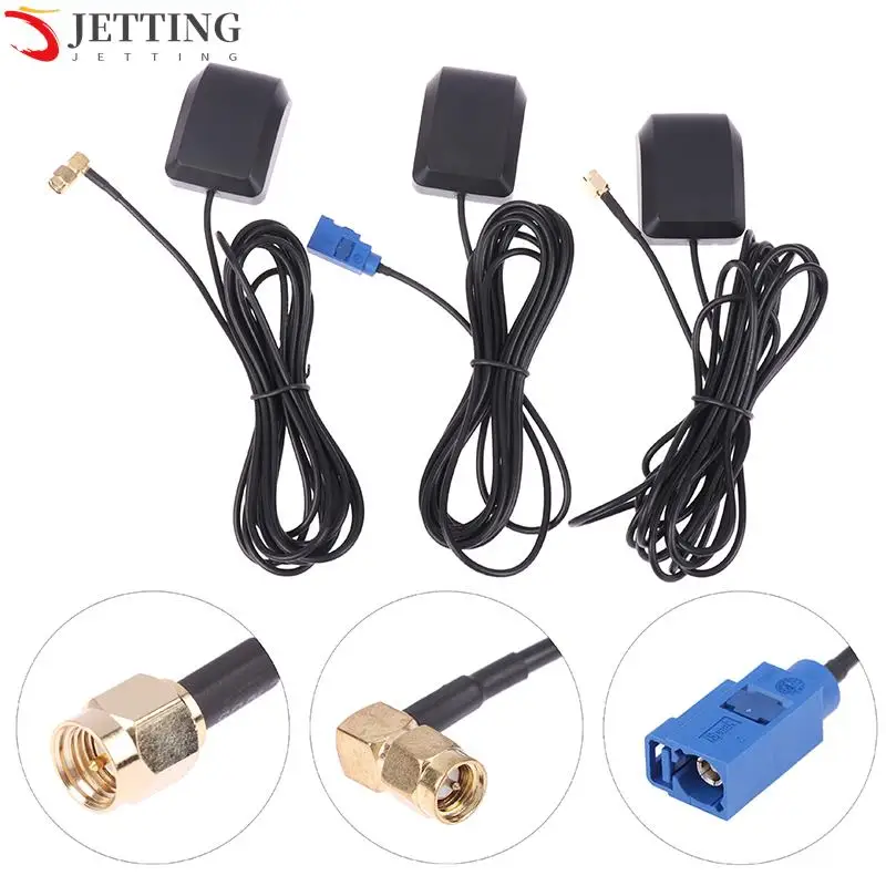 

Antenna High Gain 28dBi 3 In 1 Dual-Mode Satellite Positioning Car Aerial SMA Male FAKRA-C Connector 3M Cable