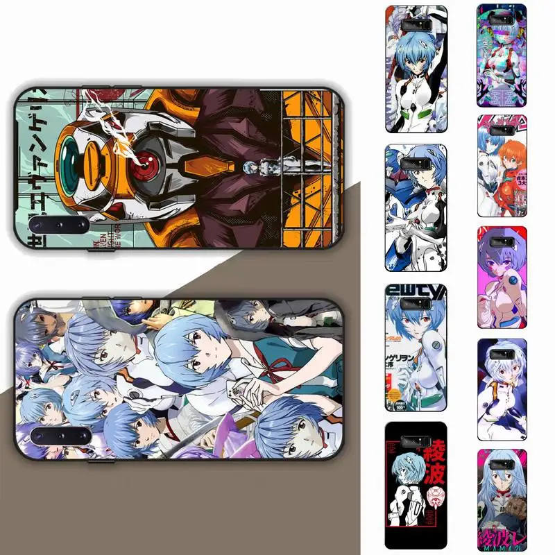 

BANDAI Neon Genesis Evangelion Rei Ayanami Phone Case for Samsung Note 5 7 8 9 10 20 pro plus lite ultra A21 12 72