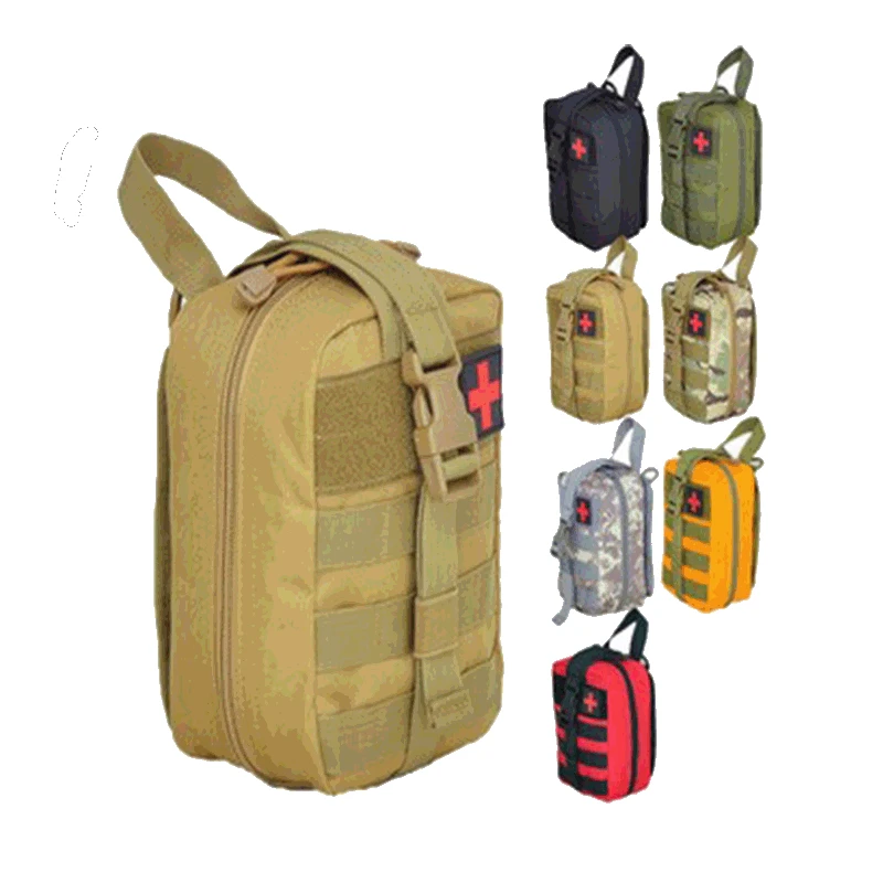 

Tactical Medical First Aid Kit Portable Outdoor Life Saving Large Capacity Multifunctional Survival Pouch Outdoor Medical Bag