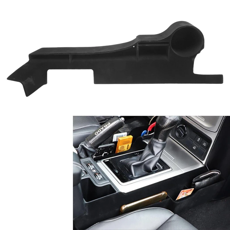 

Car Seats Space Storage Box Central Control Armrest Water Cup For Toyota Land Cruiser 200 LC200 2008-2015 Black