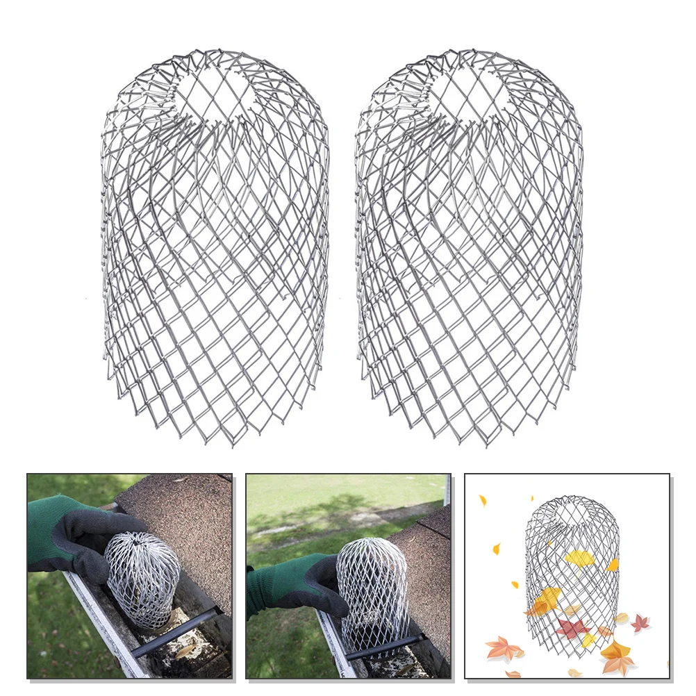 

Gutter Filter Leaf Pipe Guards Drain Strainer Anti Draining Roof Mesh Covers Screens Home Depot Rooftop Downspout Protection