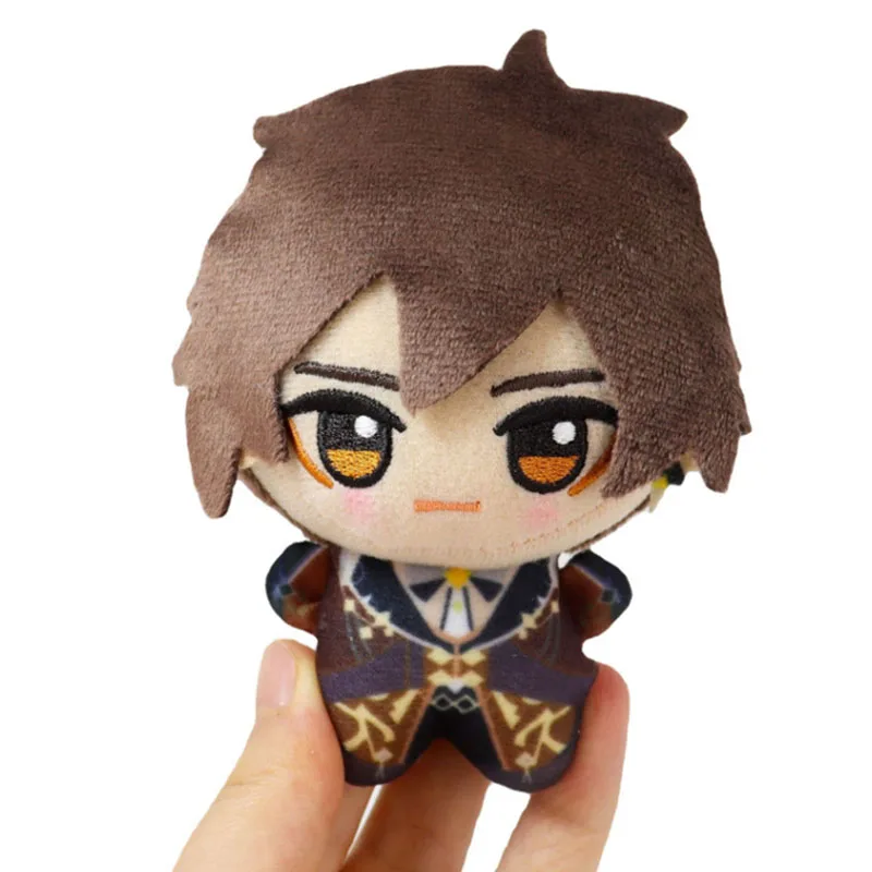 

Genshin Impact Cosplay Plush Zhongli Klee Diluc Ganyu Xiao Aether Lumine Childe 10cm Doll Props
