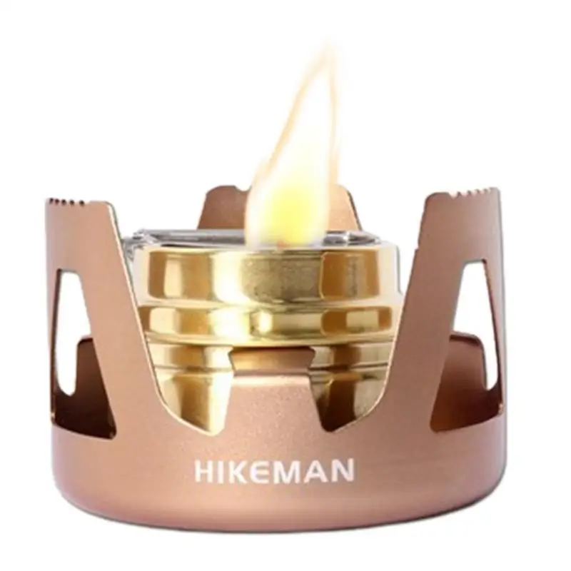 

Backpack Stoves For Hiking Pocket Stove For Backpacking Lightweight Brass Camping Picnic Burner With Stand And Storage Bag For
