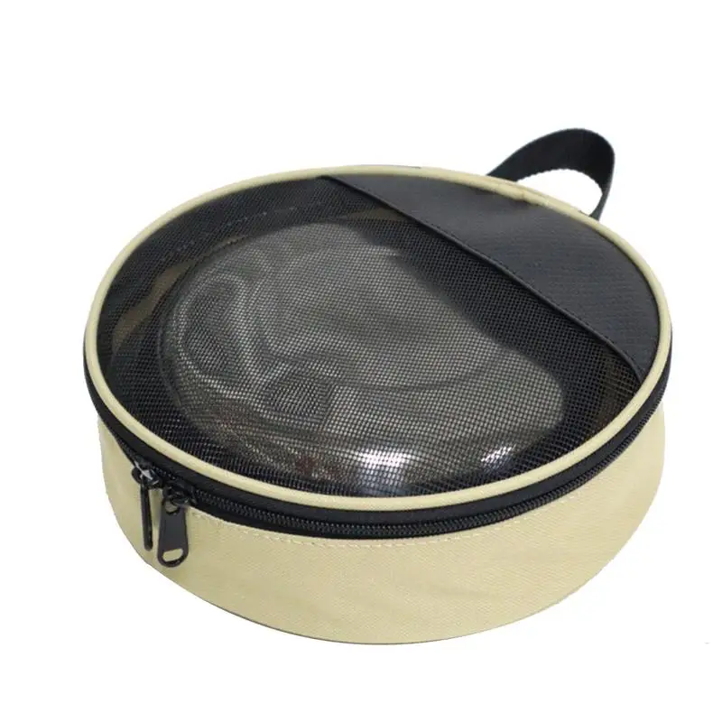 

Storage Bowl Containers Protection Bag For Packing Dishes Glasses Outdoor Hiking Plate Dish Bowl Pot Storage Bag Black Storage