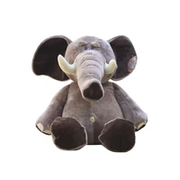 25cm elephant plush toys pp cotton stuffed toy elephant animals dolls for kid gifts for children soft elephish dolls