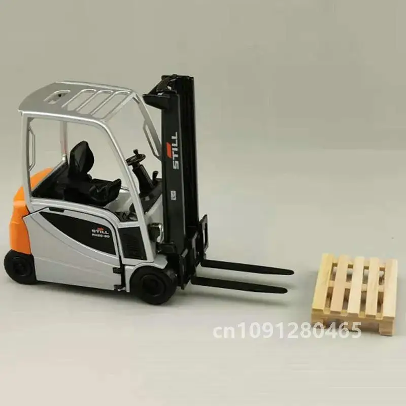 1:25 STILL RX20-20 Вилочный погрузчик модель грузовика из сплава штабелер металлическая
