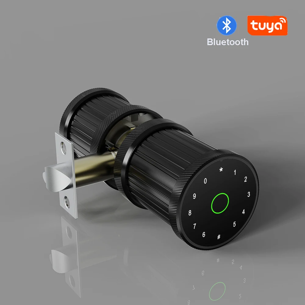 Дешево Дверной смарт-замок Tuya с Bluetooth и цифровой клавиатурой