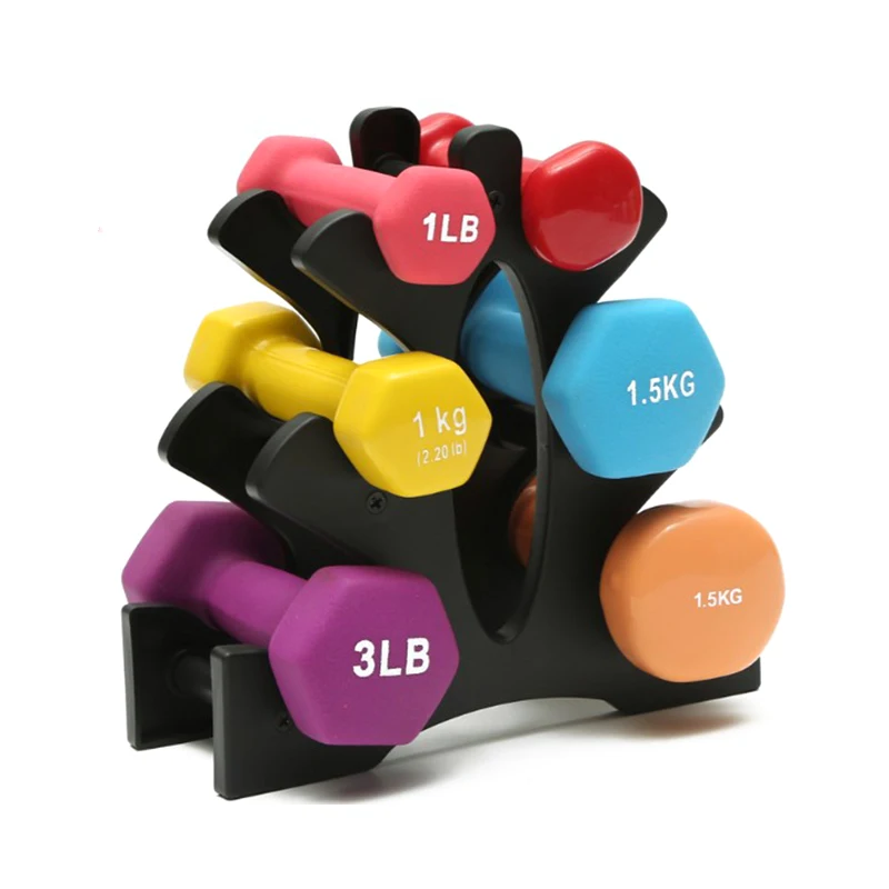 

3-Tier Dumbbell Storage Rack Stand Home Office Gym Dumbell Weight Rack Gym Equipment Accessories