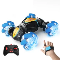 orzkids rc car for kids 120 gesture remote control cars 2 4ghz transform rc stunt car with light birthday gifts for children