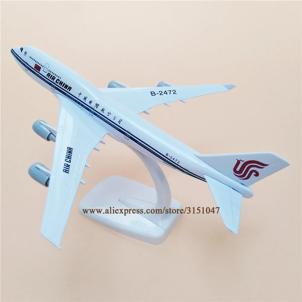 20 см Air China B747 Boeing 747-400 Airlines модель самолета сплав металлический самолет литье под