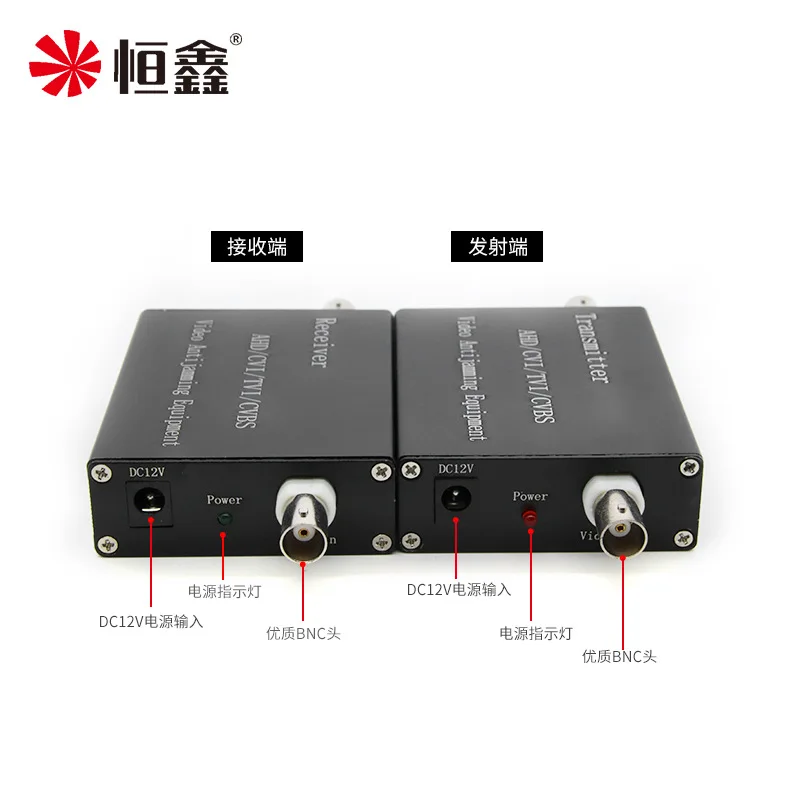 Coaxial HD-Video Anti-jamming Device AHD/CVI/TVI Camera Signal Amplifier Extender Filter Support Dahua, HK Cccam enlarge