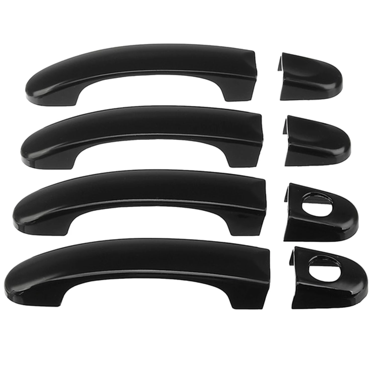 

8Pcs Set ABS Chrome Door Handle Covers Trim for TRANSPORTER T5 T6 CADDY VAN 2003-2015 Gloss