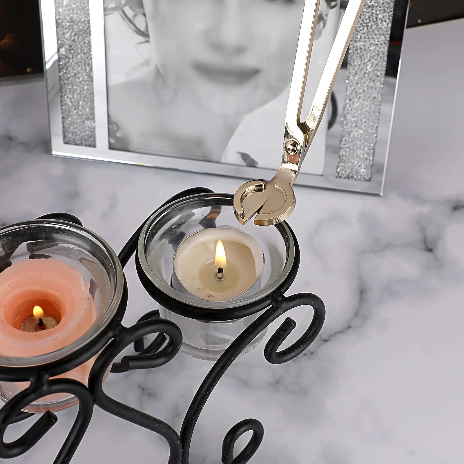 3 шт./набор свечи из нержавеющей стали