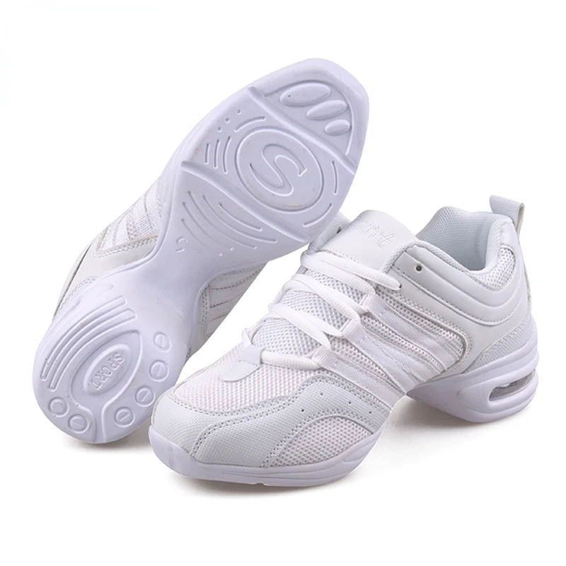Women's Dance Shoes Soft Outsole Woman Breath Jazz Hip Hop Shoes Sports Sneakers Ladies Girl's Modern Jazz Dancing Shoes