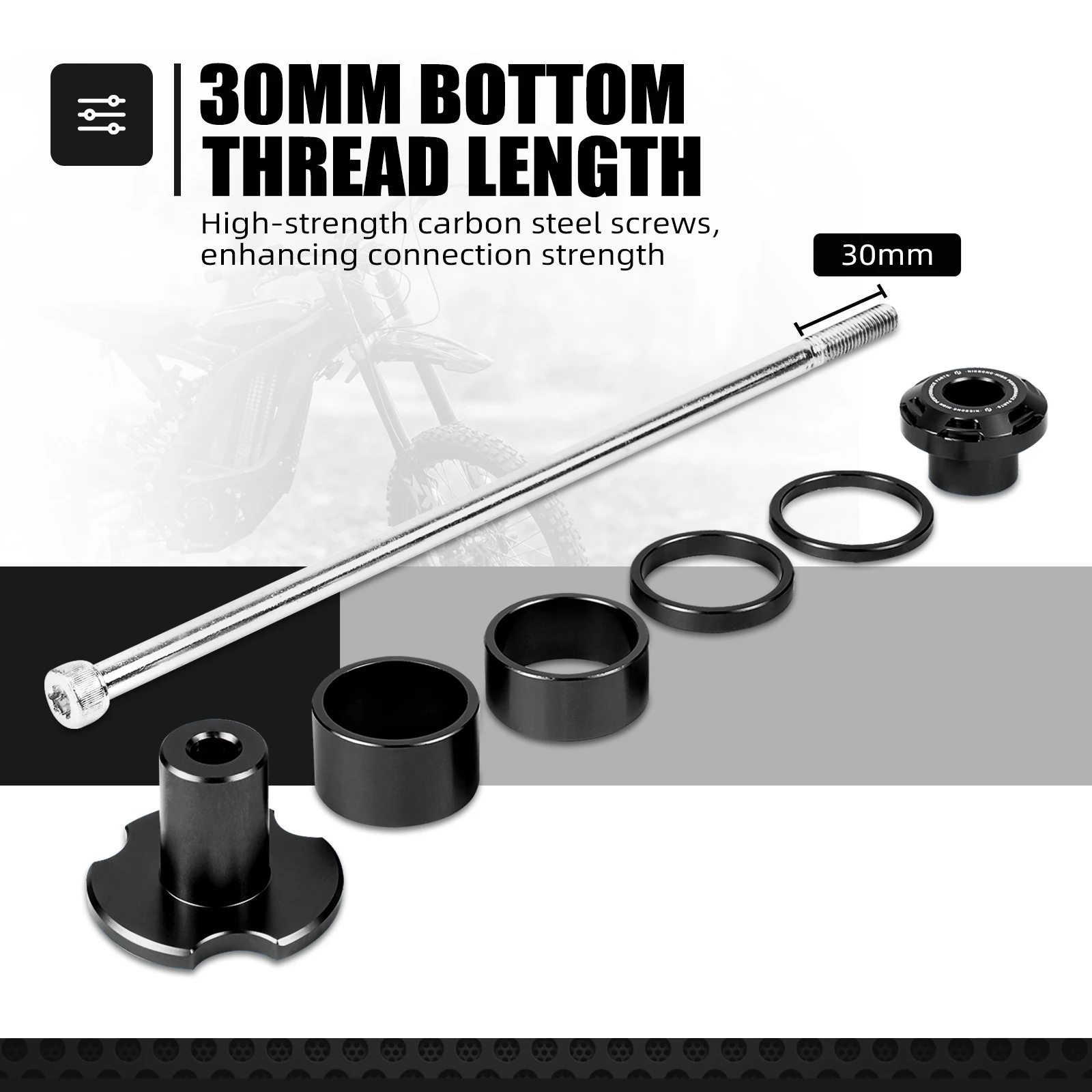 Для Sur-Ron Light Bee X S L1E Segway X160 X260 Surron Sur ron Запчасти Передняя вилка Подвеска Сердечник