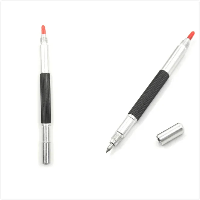 

1pcs Tungsten Steel Tip 145 mm Tungsten Steel Tip Scriber Clip Pen Ceramics Glass Shell Metal Construction Marking Tools