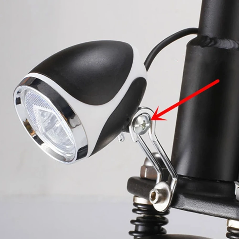 

E-Scooter Ebike Front Light With Horn With Switch Line 12-80V Electric Bicycle For Kugoo Iron + Aluminum Alloy