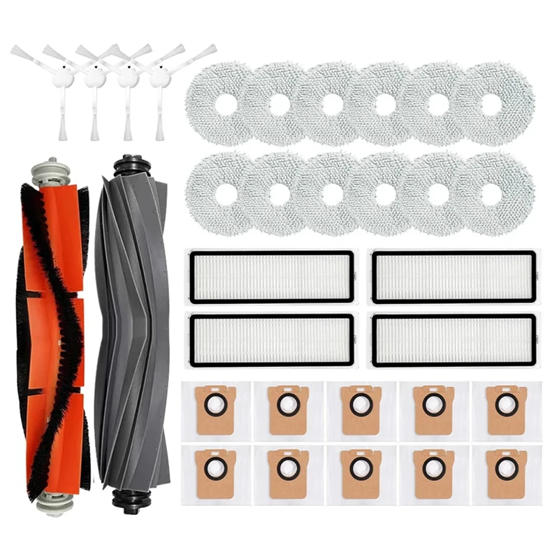 Запчасти для робота-пылесоса Xiaomi X10 + / Plus B101GL аксессуары основная боковая щетка